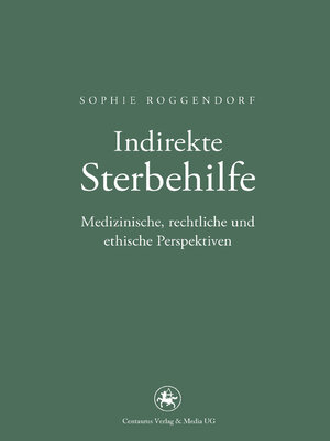 cover image of Indirekte Sterbehilfe